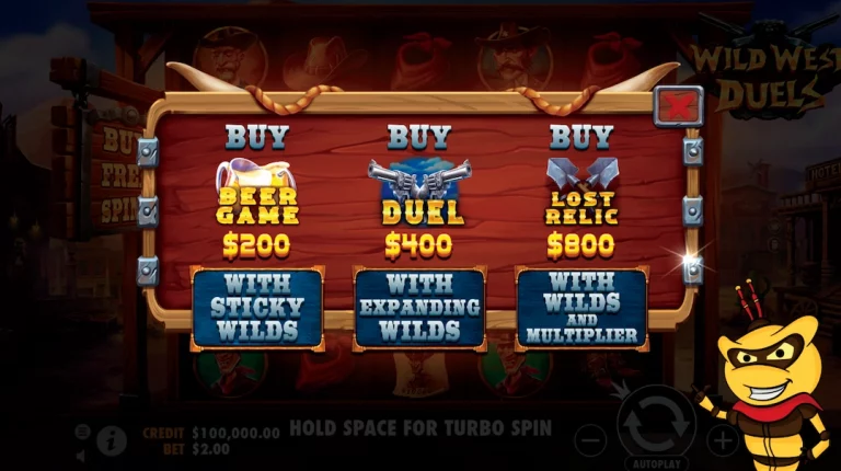 wild west duels bonus