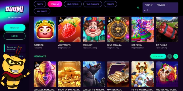 Experience the Thrill of Buumi Casino Games