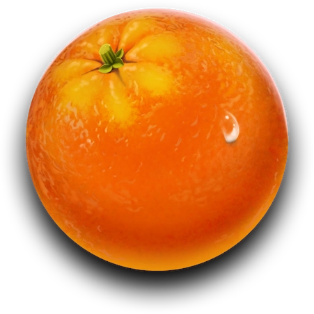 fresh oranges symbol