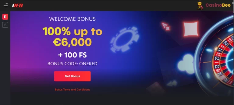 1red casino bonus