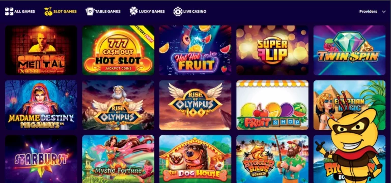 BonusBet casino games