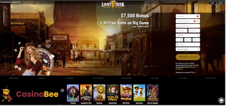 play now at lucky creek casino